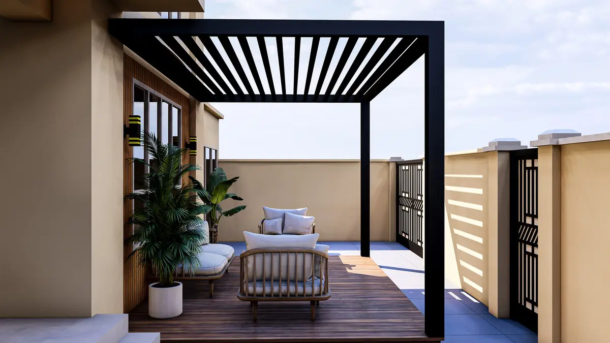 ¿Se puede usar una pérgola bioclimática todo el año en Zaragoza?