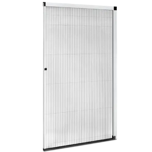 Mosquitera plisada Eco ideal para terrazas y jardines, recortable hasta 30 cm