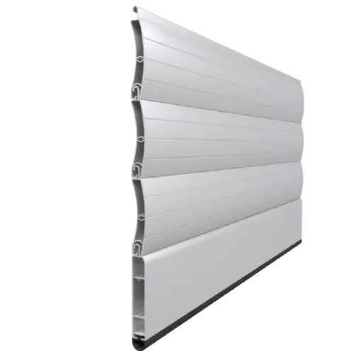 Lama PS-64 de aluminio extrusionado para persianas comerciales de uso intensivo