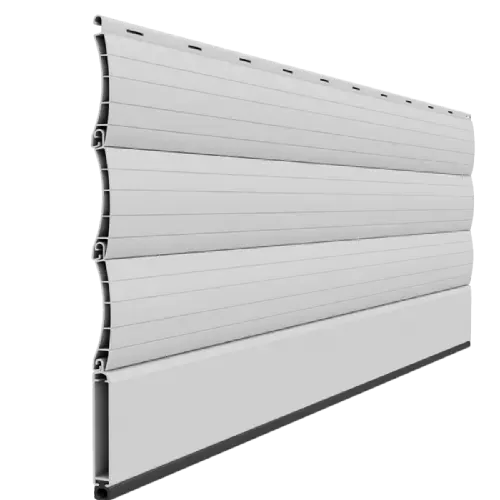 Lama de PVC extrusionado Mini-39 con ranuras para ventilación y aislamiento térmico