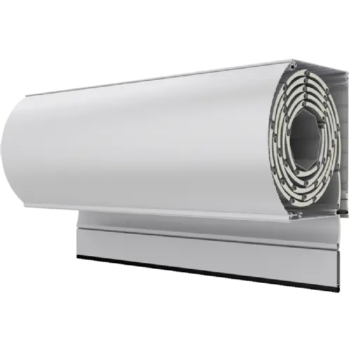 Cajón Winblock curvo en PVC con sistema de cierre por clips