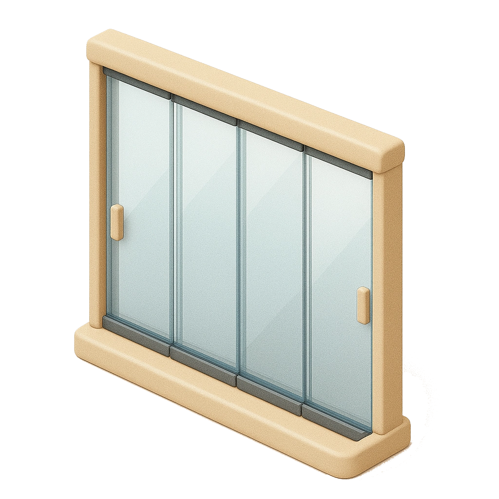 Icono de Cortinas de Cristal