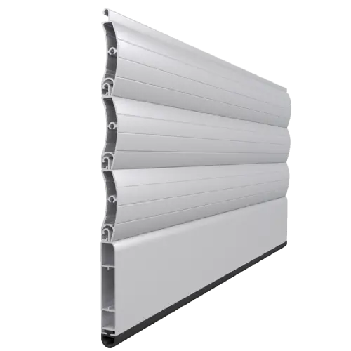 Lama PS-53 extrusionada para puertas enrollables resistentes