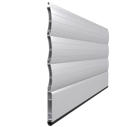 Lama PS-64 de aluminio extrusionado para persianas comerciales de uso intensivo