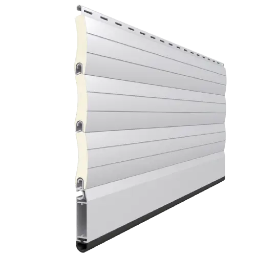 Lama Aluminio Perfilado Alugix-55 en detalle, mostrando su diseño y material