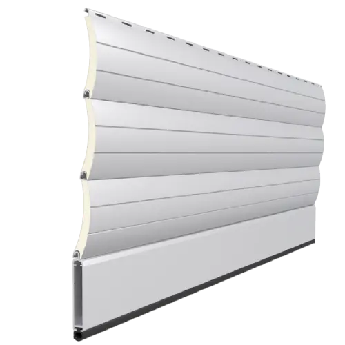 Lama Aluminio Perfilado E-45 en detalle, mostrando su diseño y material